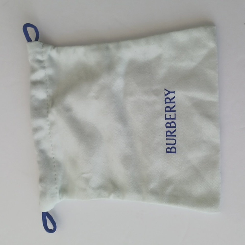 Burberry Authentic Mint Drawstring Pouch Small Du… - image 5